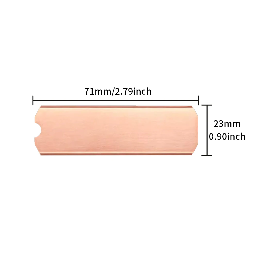 TISHRIC SSD M2 المبرد المبرد برودة التبريد المبرد الألومنيوم 2280 SSD بالوعة الحرارة مع وسادة حرارية ل M.2 NVME NGFF 2280 SSD