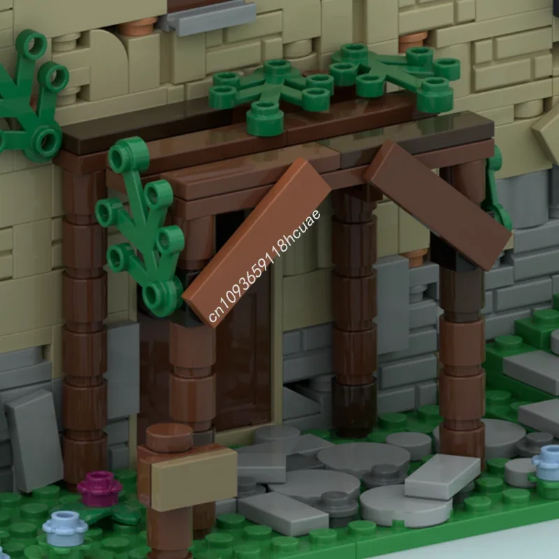 1648pcs Moc The Legend of Zeldas Link's House Medieval Modular Architecture Building Blocks Assembly Bricks Toys Kids DIY Gifts