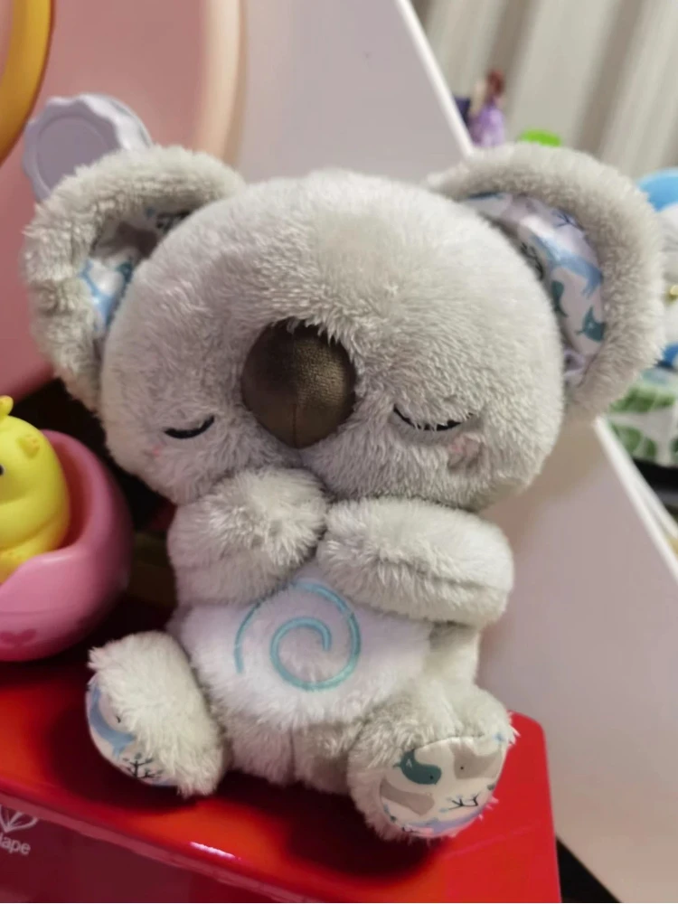 Glowing And Breathing Plush Koala Toy With Soothing Music  Perfect As A Bedtime Gift For Your Partner Or A Birthday Present
