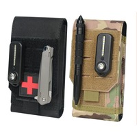 Outdoor Sports Molle Phone Pouch Hunting Waist Pack Camping Hiking Accessories EDC Tool Bag Mobile Phone Holder Mag Holster Bags