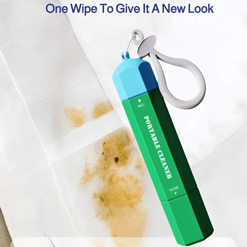 15ML Penna Smacchiatore per Vestiti Bianchi Forte Portatile Senza Acqua Olio Smacchiatori per Lavanderia Senza Lavaggio Penna per Candeggina a Doppia Testa