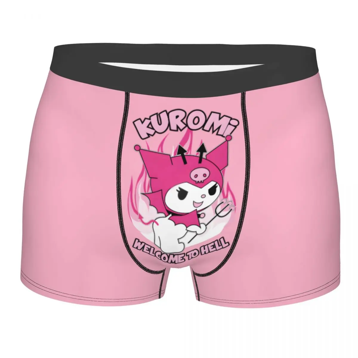 

Custom Sanrio Anime My Melody And Kuromi Boxers Shorts Men Briefs Underwear Cool Underpants