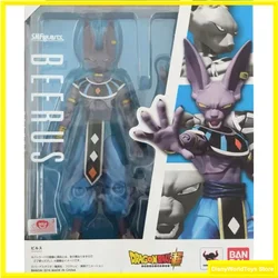 100% Original Bandai S.H. Figuarts SHF Beerus Dragon Ball Super In Stock Anime Action Collection Figures Model Toys