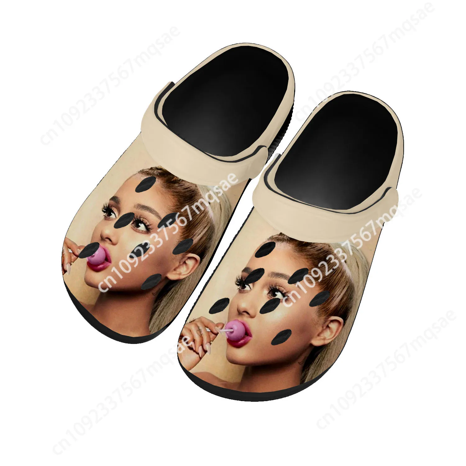 Ariana Grande Singer Cat Pop Home Clogs Custom Water Shoes Mens Womens Teenager Shoe Garden Clog Breathable Beach Hole Slippers