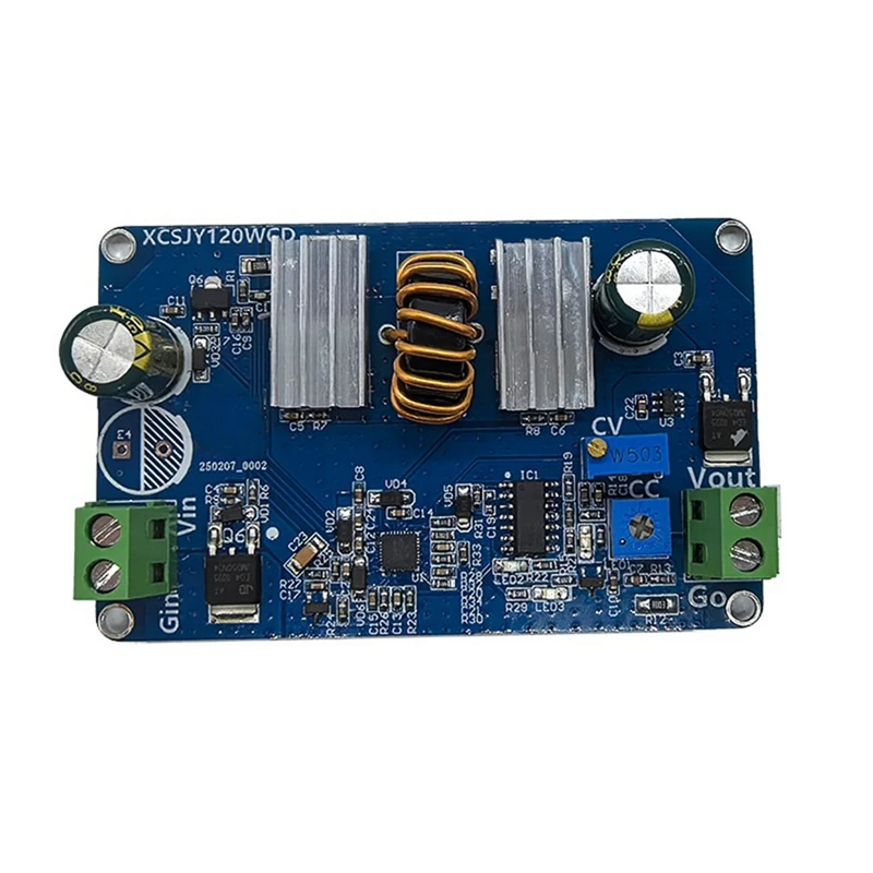 DC-DC 5-35V to 5-28V Adjustable Constant Voltage Current Step-Up Step-Down Converter Module 100W Solar Controller Module-ABLL