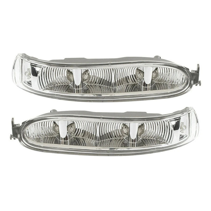 Car LED Left + Right Pair Turn Signal Light Side Mirror Lamp for Mercedes Benz W209 CLK 2002-2009