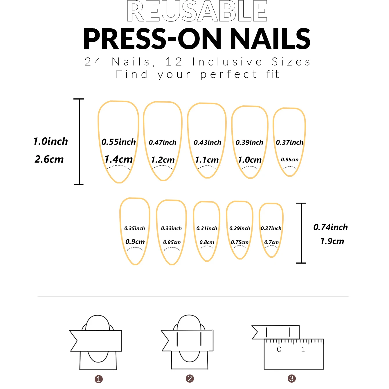 24PCS blauwe balletvormige nepnagels, blauw vlinderpatroon, blauwe bloemenpatroondecoratie, delicaat en elegant, geschikt voor