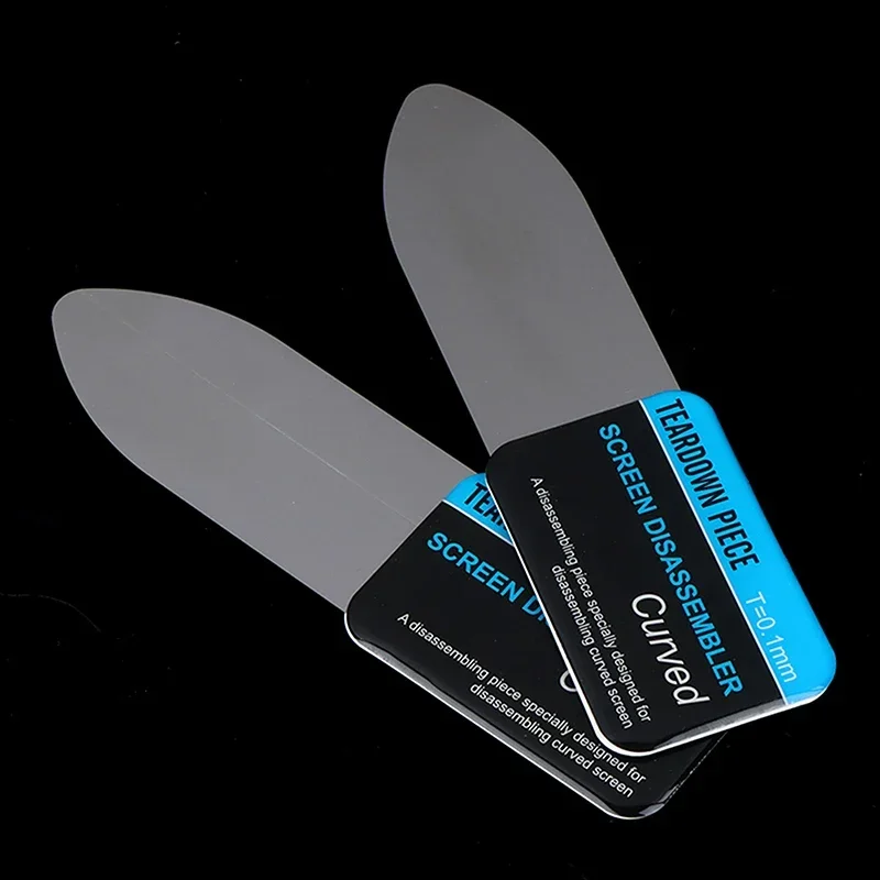 Mobile Phone Curved LCD Screen Spudger Opening Pry Card Ultra Thin Flexible Blade Phone Repair LCD Frame Cover Disassemble Tool
