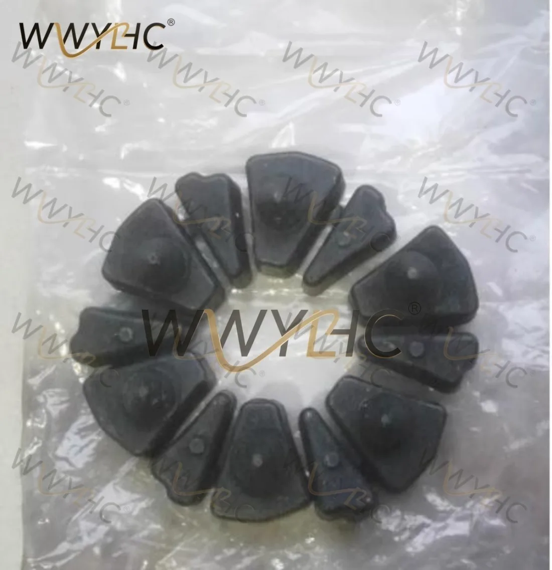 6Pcs Motorcycle Parts Rear Hub Wheel Damper Sprocket Buffer Block for YBR250 YBR 250
