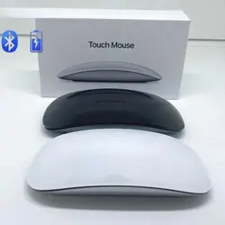 Ratón inalámbrico mágico con Bluetooth 5,0, dispositivo recargable, silencioso, con rodillo táctil, ultrafino, para ordenador, Air Pro, Apple, Mac, PC y portátil