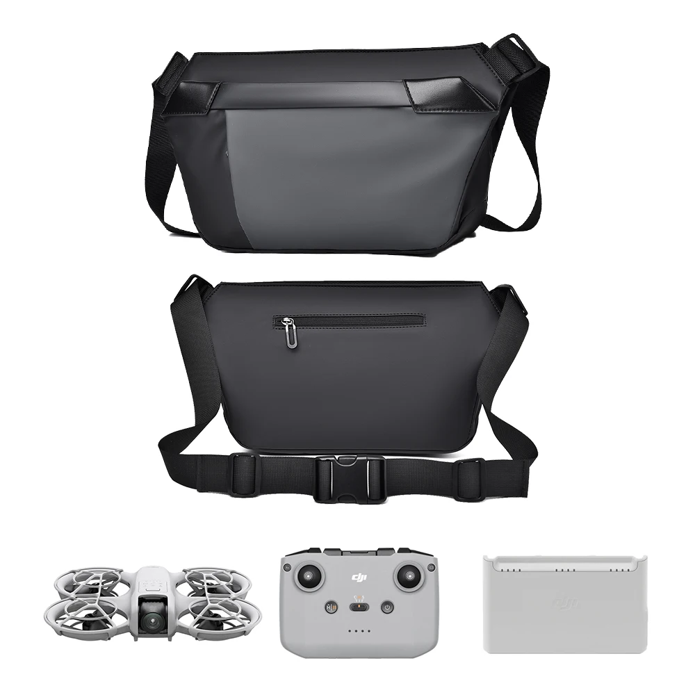 

RCSTQ Backpack Storage Bag For DJI NEO Shoulder Bag Body Protection Box Crossbody Carrying Case For DJI Neo Drone Accessories