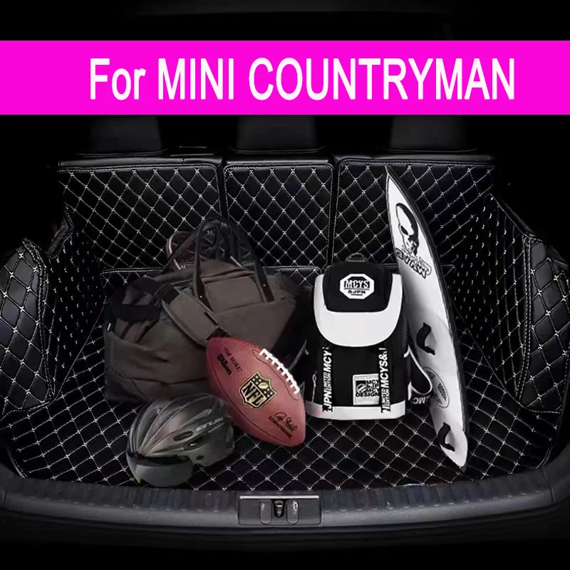 

Дизайнерский водонепроницаемый коврик в багажник автомобиля для MINI COUNTRYMAN 2018 2019 2020 2021, индивидуальный авто интерьер