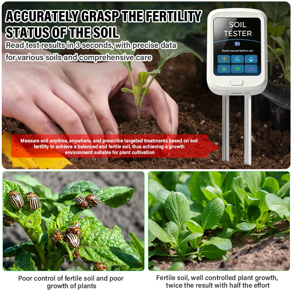 Yieryi Rechargeable 6 in 1 Blu - đánh giá và giá Ec Meter Digital