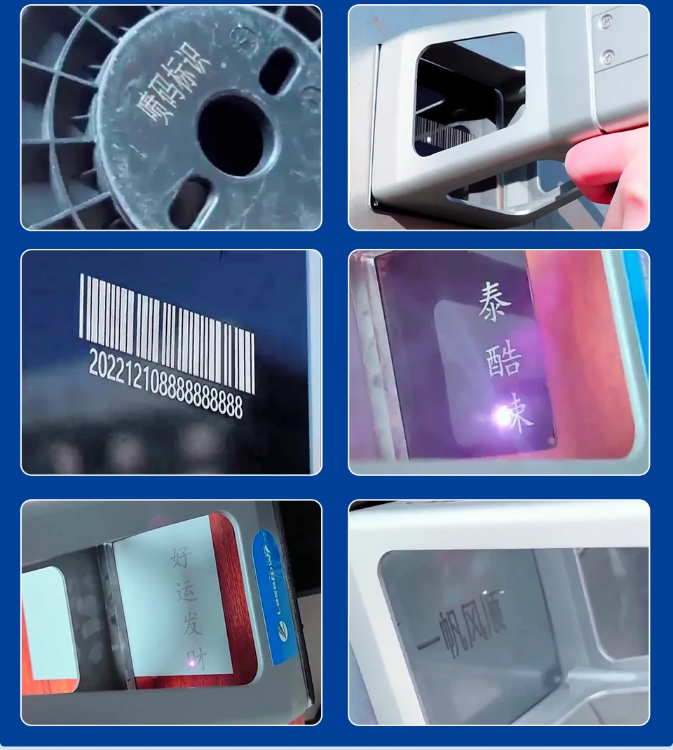 20 واط/30 واط/50 واط ماكس يده المحمولة آلة التعليم بليزر الألياف للمعادن الفولاذ المقاوم للصدأ النحاس الألومنيوم