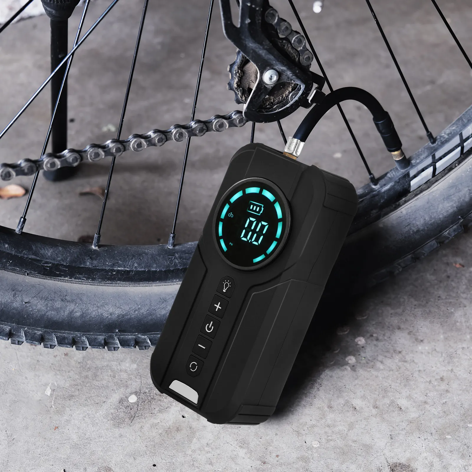 

Портативный воздушный компрессор для автомобильных шин 12В, беспроводной электрический насос для накачки шин, ручной насос для автомобилей, велосипедов, шаров и мячей