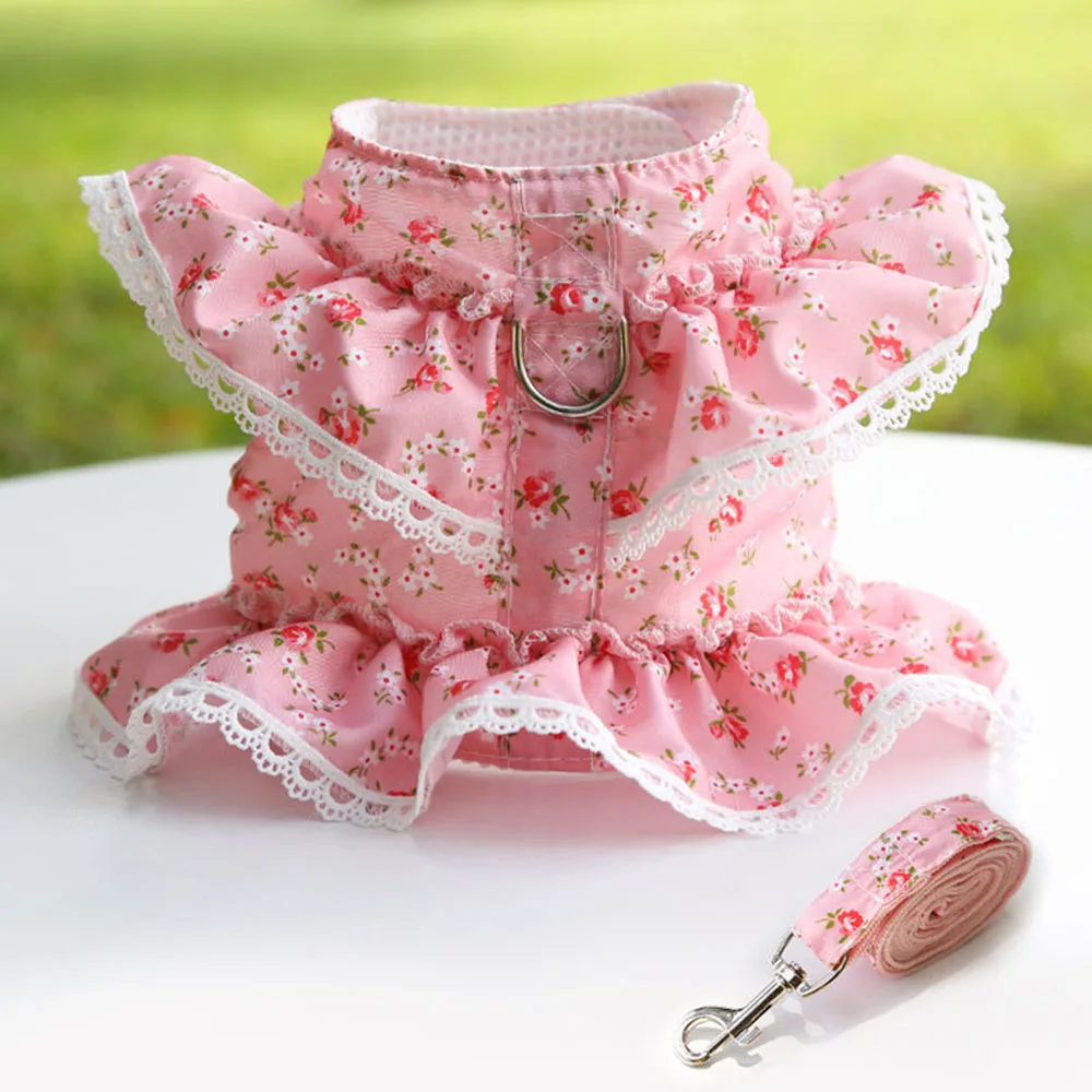Pink Flower Puppy Harness Mesh Breathable Small Girl Dog Cat Vest Harness Cute Doggy Lace Dress Harness with Leash for Walking - AliExpress 15 Pink Flower Puppy Harness Mesh Breathable Small Girl Dog Cat Vest Harness Cute Doggy Lace Dress Harness with Leash for Walking - AliExpress 15