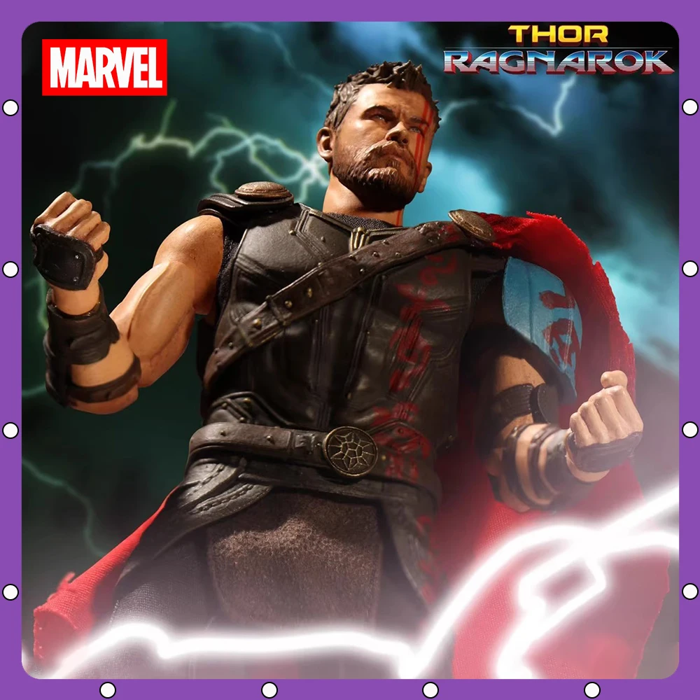 

Original 16cm Marvel Figure Thor Odinson Anime Figures Collectible Model Doll PVC Statue Room Decoration Room Decora Toy Gifts