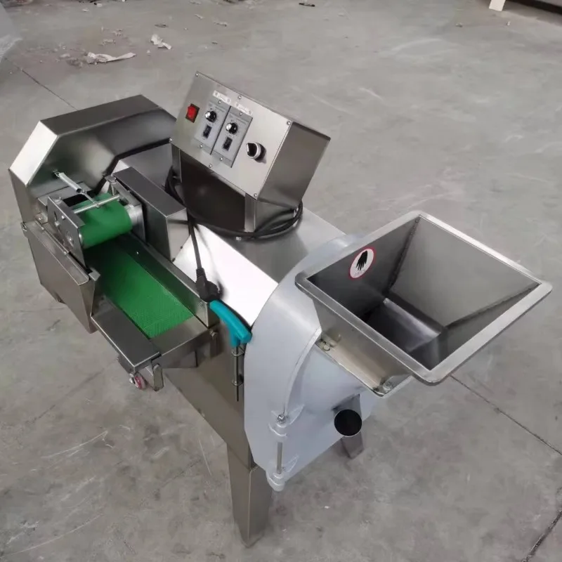 Commercial Double-Head Multifunctional Vegetable and Fruit Cutter for Shredding Slicing and Cutting for Potatoes