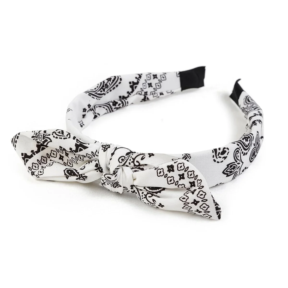 AOAO-Bow Headbands for Women Boho Bandana Headband for Women Hair Non Slip Cute Knotted Womens Bands