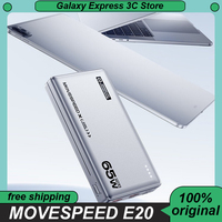 MOVESPEED E20 65W Power Bank 20000mAh Large Capacity Type C Fast Charging External Battery Portable Laptop Chargers Customized