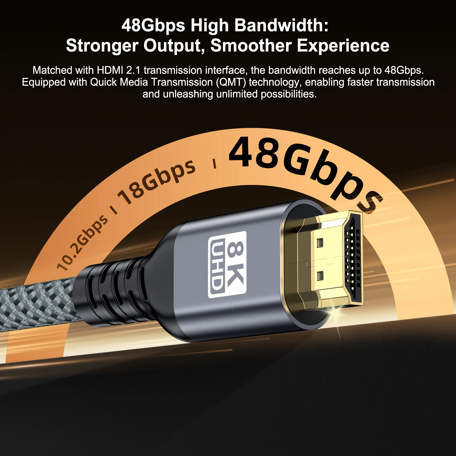 Cabo HDMI 2.1 8K 60Hz 4K 240Hz - Hdmi Cable 2.1 avaliação e preço