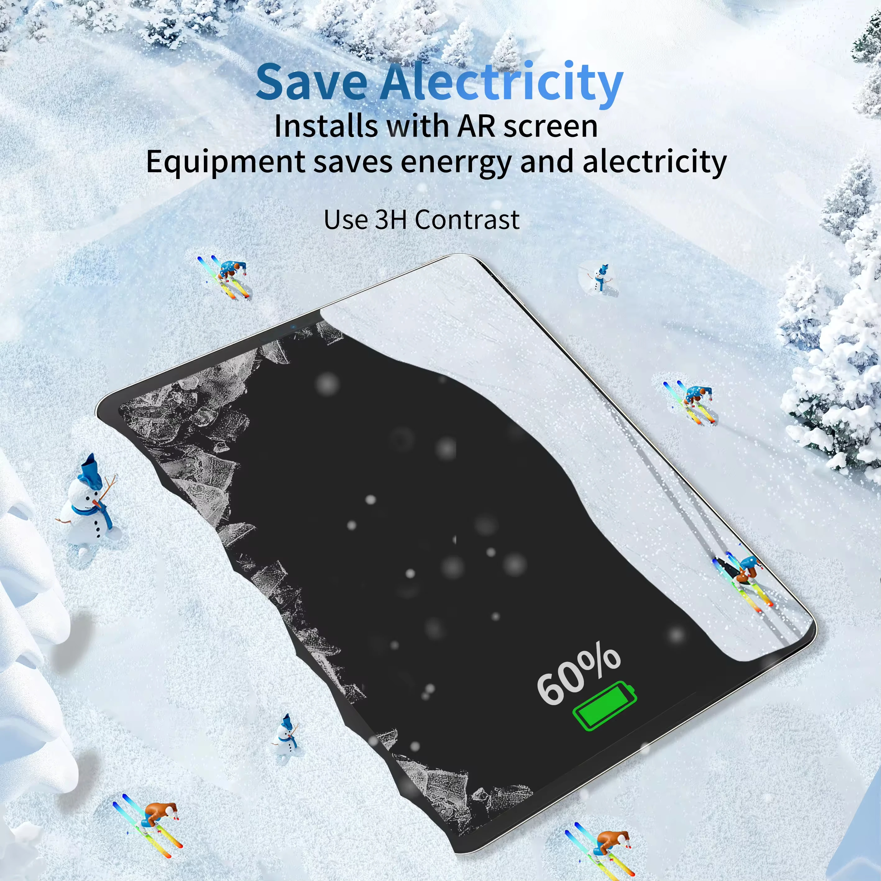 واقي شاشة عالي الوضوح من AR لجهاز iPad Mini 6/7، iPad 9.7/10.2/10.9/11 بوصة، طبقة تابلت فائقة الشفاف ومضادة للانعكاس #6