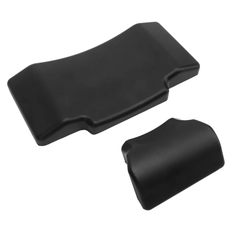 CENJITION Universal Black Motorcycle Backrest Soft Rear Top Case Cushion Passenger Back Pad Easy Install Modification Accessorie