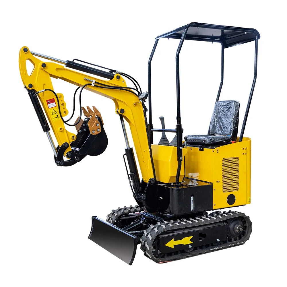 Prezzo cinese mini escavatore cingolato da 1 tonnellata HT12 in vendita