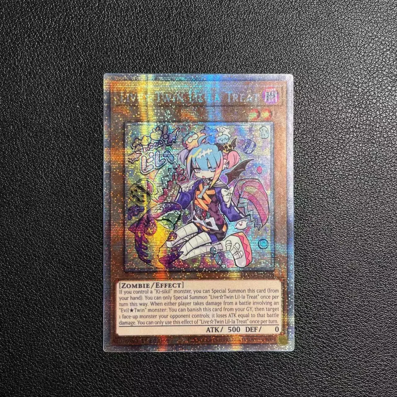 

Yu-Gi-Oh PSER BLVO-EN028/LiveTwin Lil-la Treat Children's Gift Collectible Card Toys (Not Original)