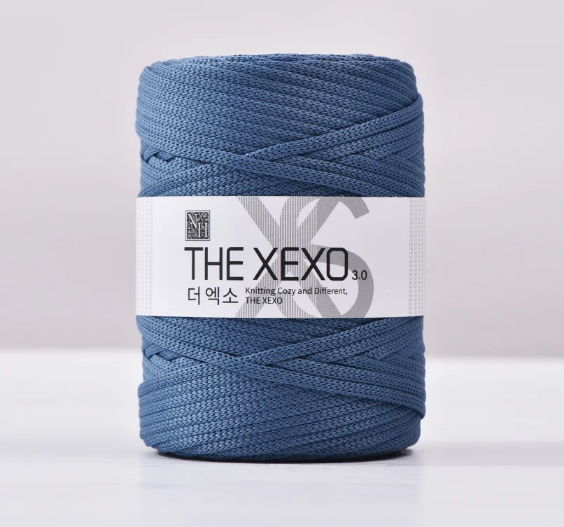 布と糸の人気手芸セレクト100 XEXO 3mm ソフトポリエステル編み糸 150g 100ヤード手かぎ針編み糸