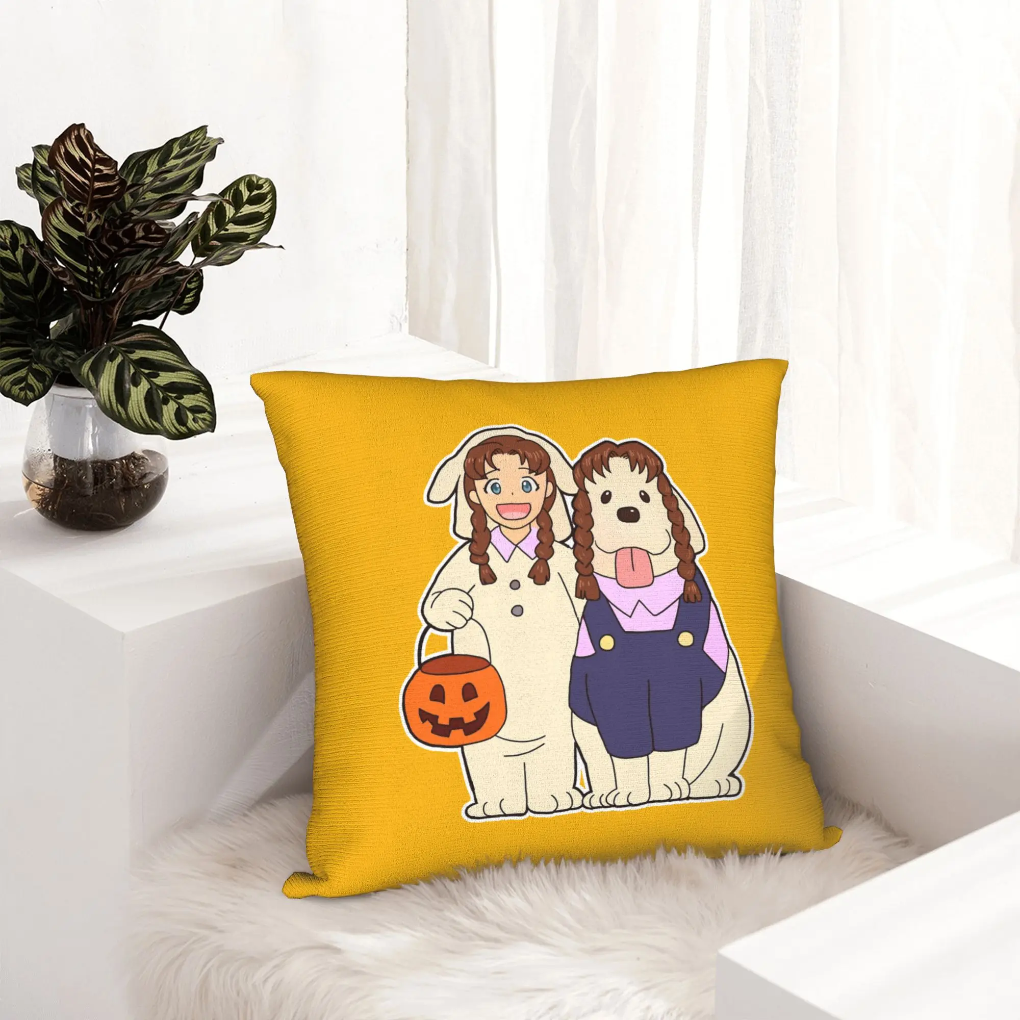 Fullmetal Alchemist Anime  Pillowcase Soft Fabric Cushion Cover Decorative Nina Tucker Halloween Pillow Case Cover Home Square