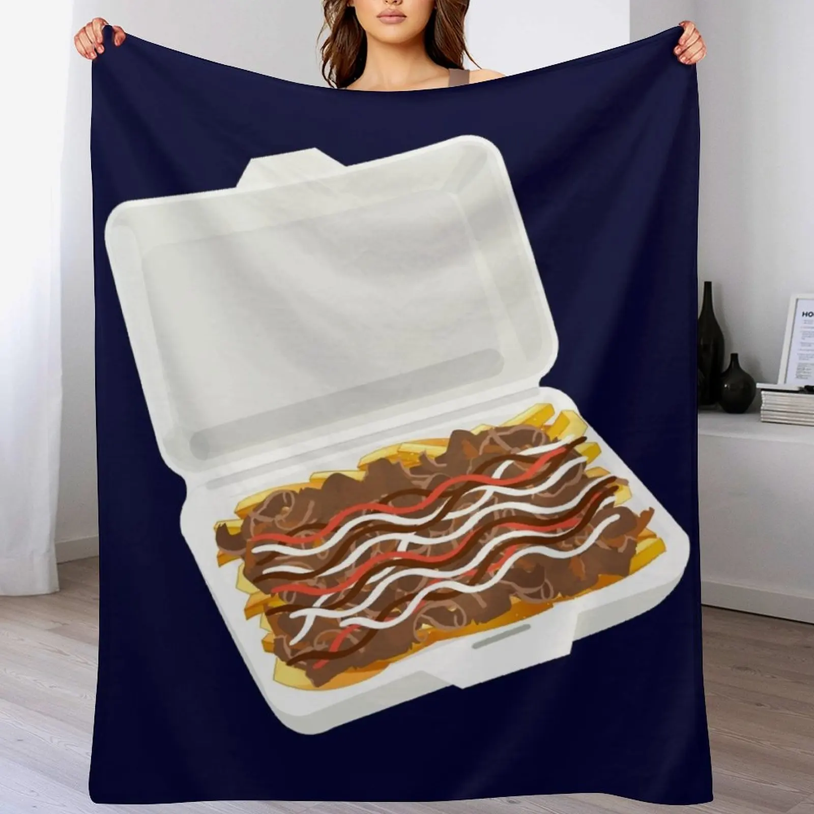 

Halal Snack Pack (HSP) Throw Blanket Tourist sofa bed Blankets For Sofas Bed linens Blankets