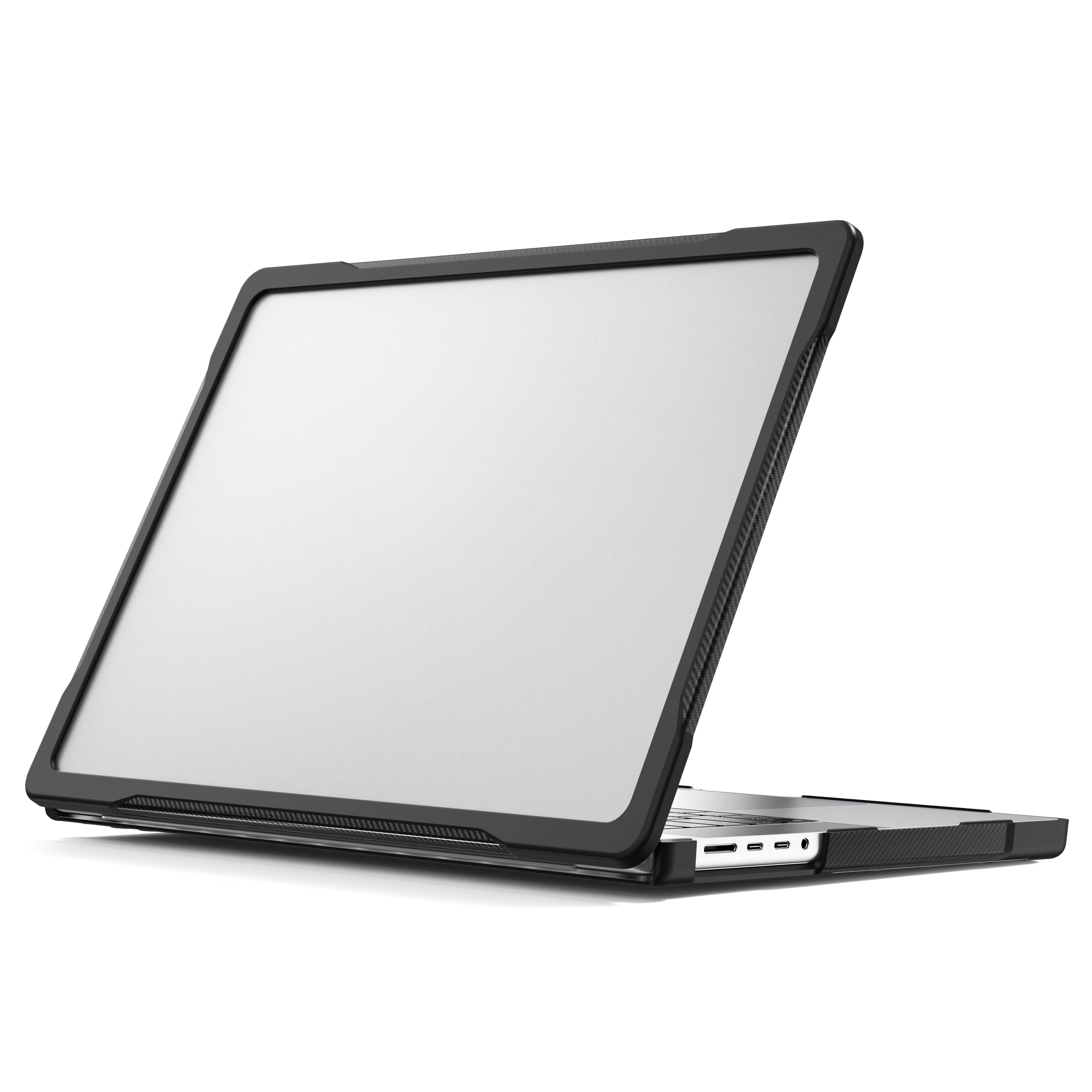 

Гибридный полупрозрачный защитный чехол Soft Edge TPU PC для MacBook Pro 14 дюймов M5 Pro 2026 A3426