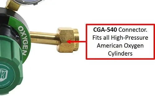 Combinação de reguladores de oxigênio e propano para soldagem e corte de combustível oxi - Série V350