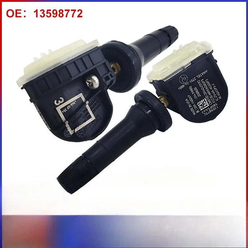 

13598772 4pcs tpms Tire Sensor for Buick New LaCrosse New Regal Envision for Cadillac Ct6 for Chevrolet Bolt Cruze Malibu Spark