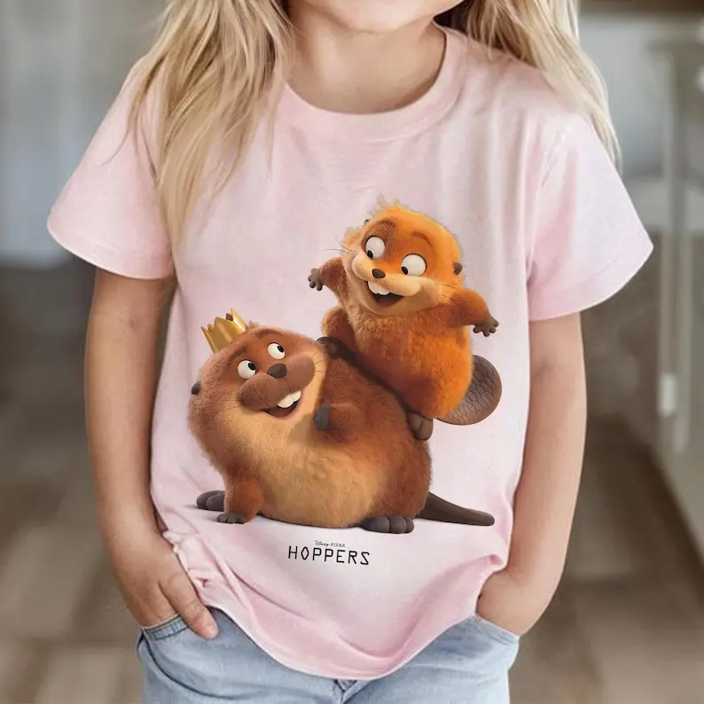 Hoppers King George and Mabel Playing Together T-Shirt