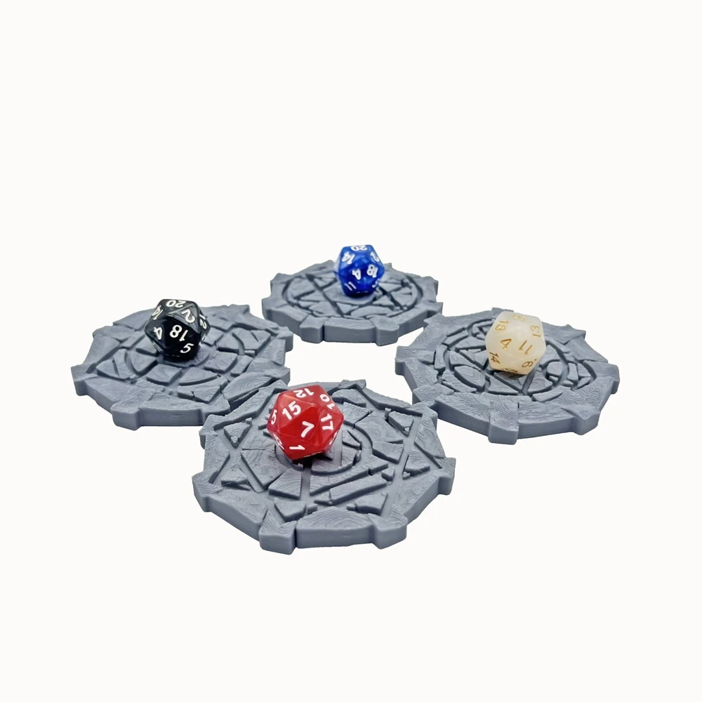 

8-сантиметровый круг для настольной игры DND, инструмент для военных игр