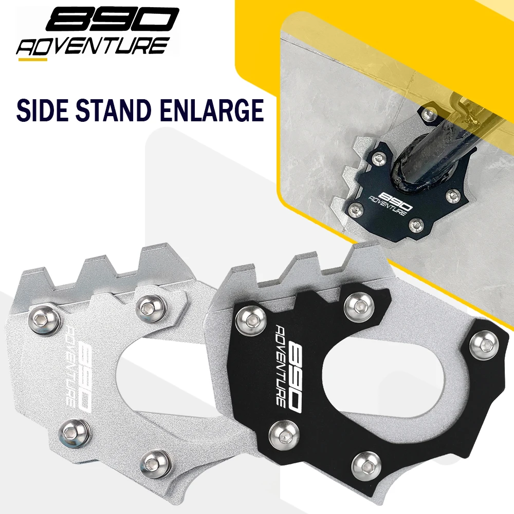 

Side Stand Enlarge Plate Kickstand Extension For KTM 890 Adventure S R 2019 2020 2021 2022 2023 890ADVENTURE 890 ADVENTURER/S