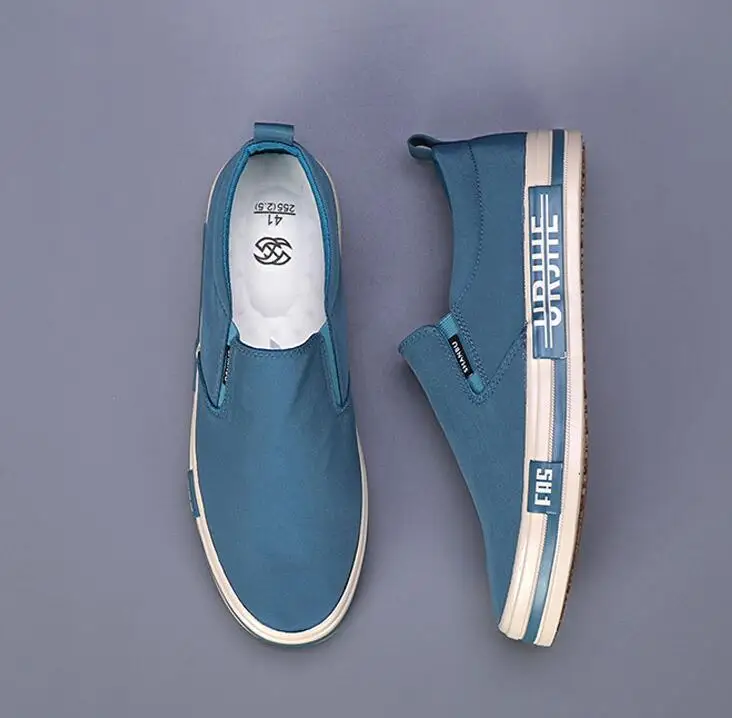 

Fashion Men's Canvas Sneakers Breathable Walking Driving Shoes Comfortable Outdoor Flats Casual Tenis
