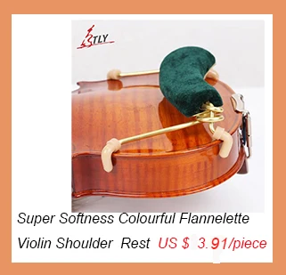 TONGLING Professional Violin Accessories Violin Shoulder Pad Adjustable1/8 1/4 1/2 3/4 4/4 Soft Violin Shoulder Rest