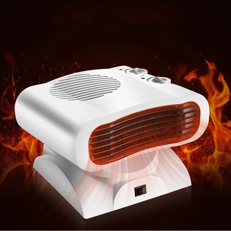 

Air Conditioner Home Heater Shaking Head Small Air Conditioner Cooling Fan Office Miniature heater