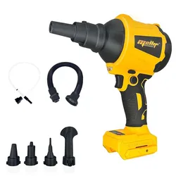 Cordless Air Pump Air Duster Compatible with Dewalt 18V 20V Battery(Tool Only) Compressed Air Blower for Home Cleaning, Outdoor