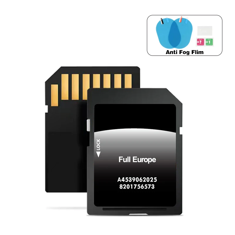 

GPS-карта для Smart 453 с Cool & Media Navigation (2025), SD-карта для навигации A4539062025, обновление карты системы, полная карта Европы