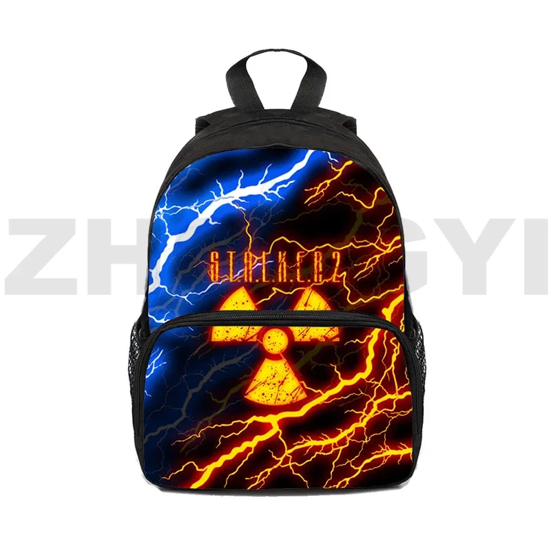 Mini juego de bolsos S.T.A.L.K.E.R. 2 mochilas para niñas adolescentes en 3D Anime Stalker 2 Heart of Gun Bookbag de 12/16 pulgadas para niños