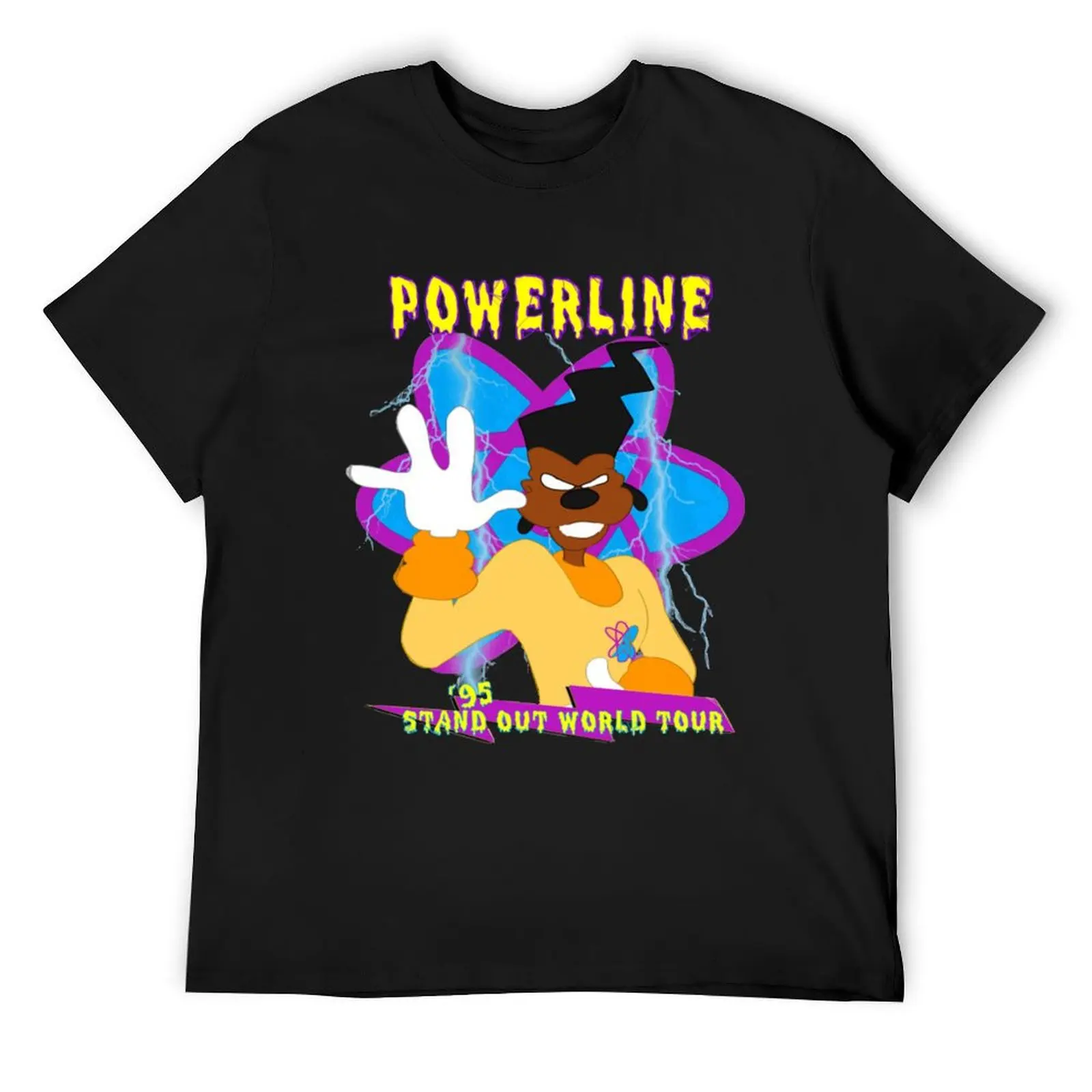 

Powerline Stand Out World Tour T-Shirt new gifts and t-shirts custom shirt boys whites Men's cotton t-shirt
