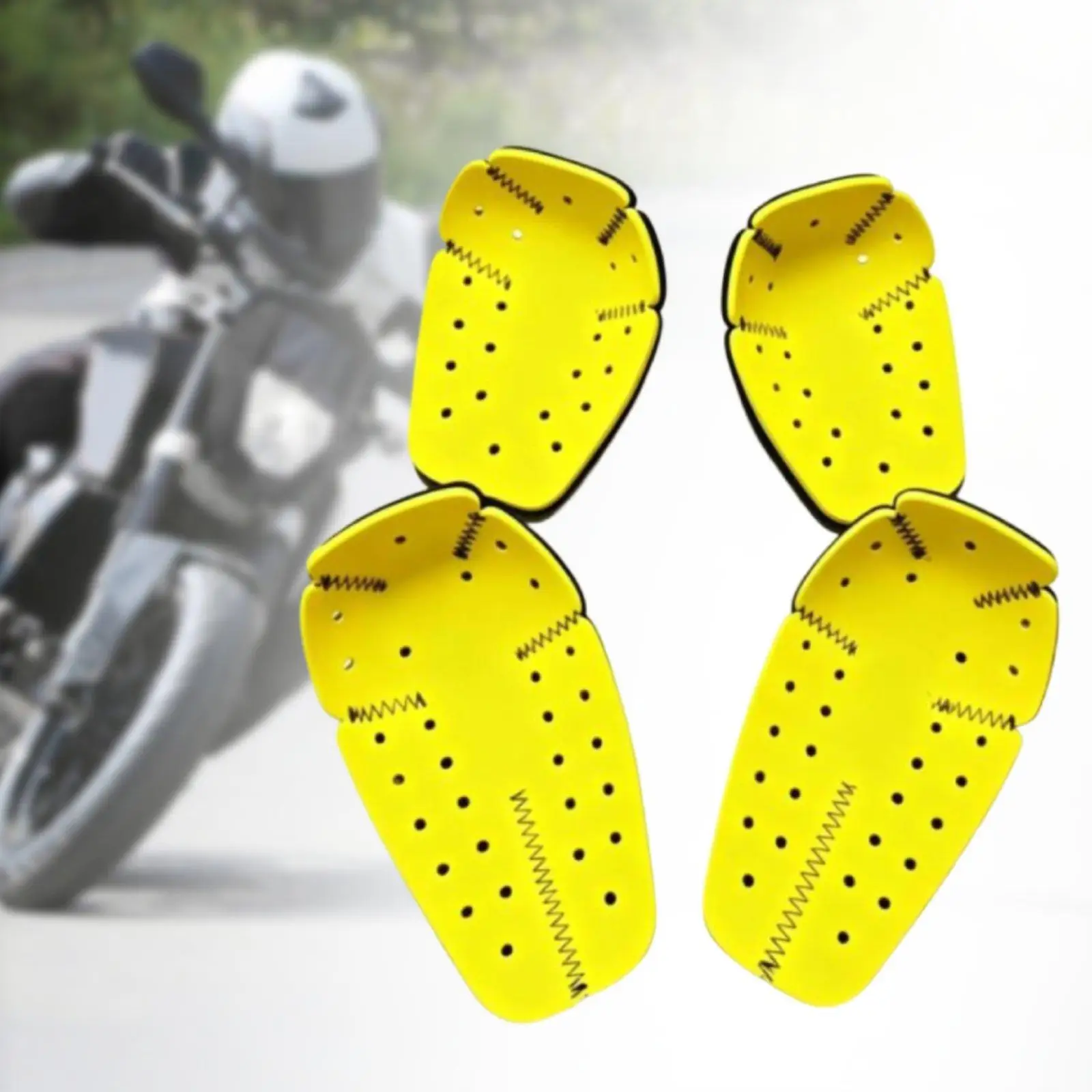 Motorbike Protection EVA Pads Elbow Shoulder Removable Inserts Motorcycle for Road Track Adventures