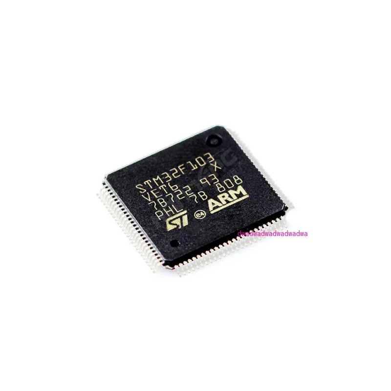 Original STM32F103VET6 microcontroller, packaged LQFP-100 72MHz 512KB microcontroller chip