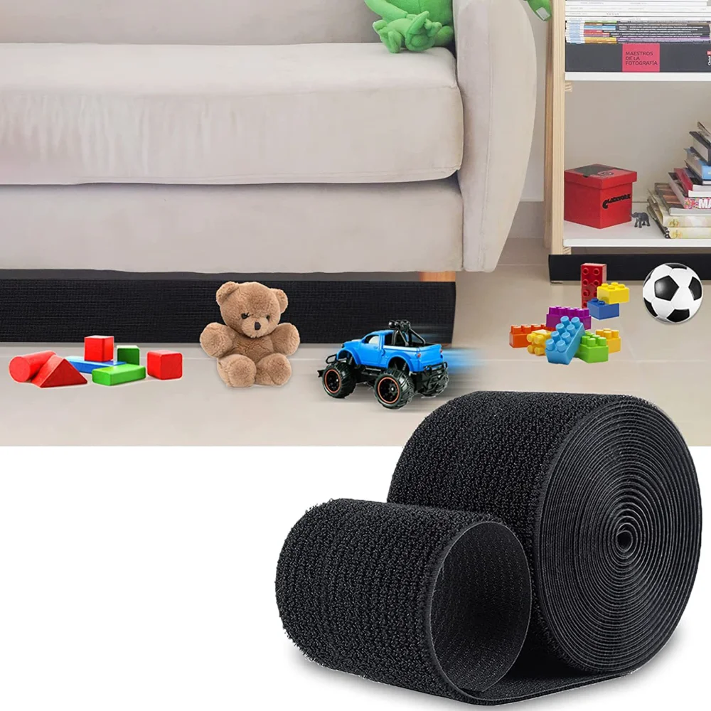 3/6M Toy Blocker Dustproof Stopper Adhesive Strap Prevents Pet Toys From Entering The Bottom of Sofe Blocker Sofa Edge Bafflev