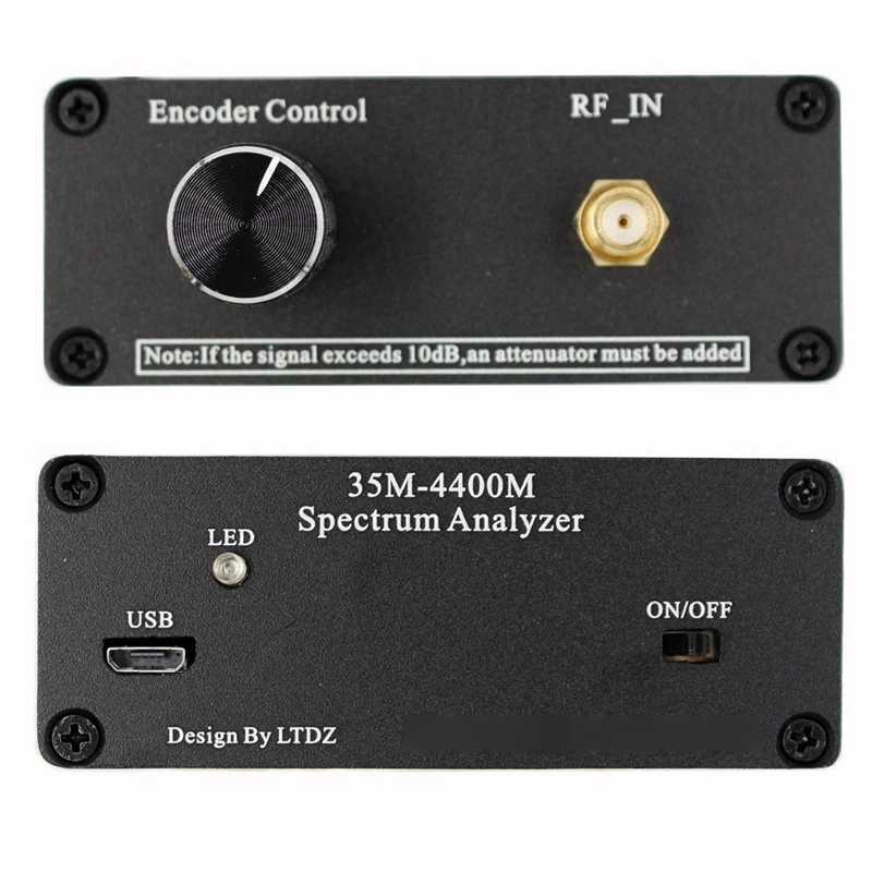 Imagem -04 - Analisador Portátil Handheld do Espectro 35m4400mhz