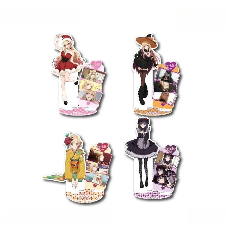 

Kawaii My Dress Up Darling Series Stand Toy Cartoon Character Kitagawa Marin Creativity High Definition Printing Acrylic Stand